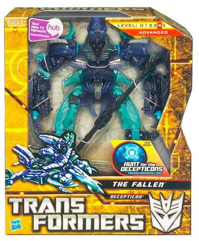 the Fallen with Staff Voyager Class | Transformers Hunt for the Decepticons HFTD