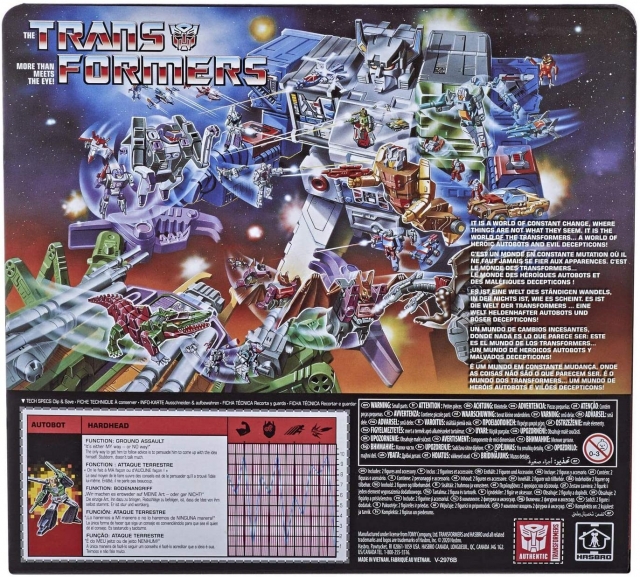 Hardhead | Retro Headmaster | Transformers Generations