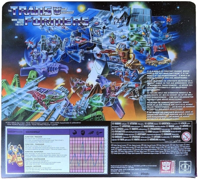 Weirdwolf | Retro Headmaster | Transformers Generations