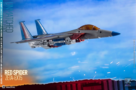 EX15 Red Spider, EX16 Thundermaker and EX17 Sky Gull Set of 3 | Zeta Toys