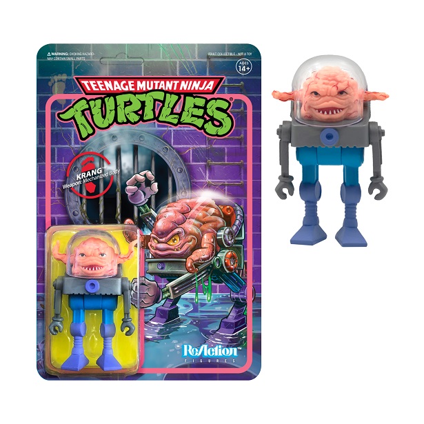Krang Figure | Teenage Mutant Ninja Turtles ReAction