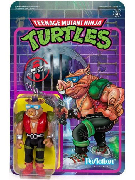 Bebop Figure | Teenage Mutant Ninja Turtles ReAction