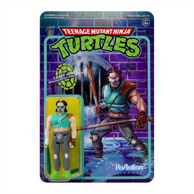 Casey Jones Figure | Teenage Mutant Ninja Turtles ReAction