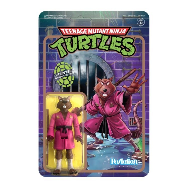Splinter Figure | Teenage Mutant Ninja Turtles ReAction