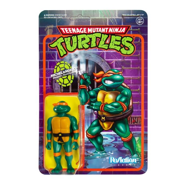 Michelangelo Figure | Teenage Mutant Ninja Turtles ReAction