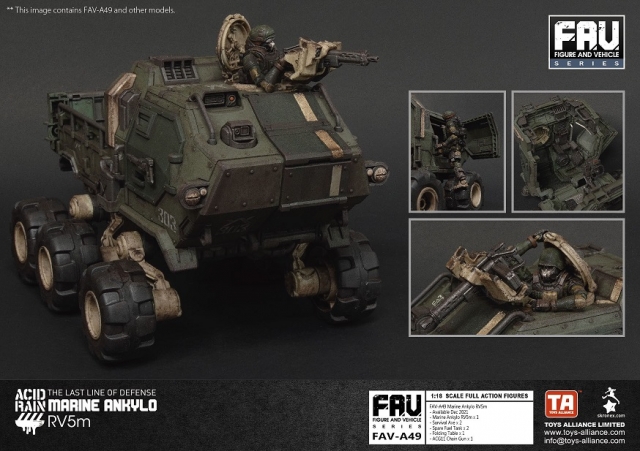 FAV-AP49 Marine Ankylo RV5m 1:18 Scale | Acid Rain FAV