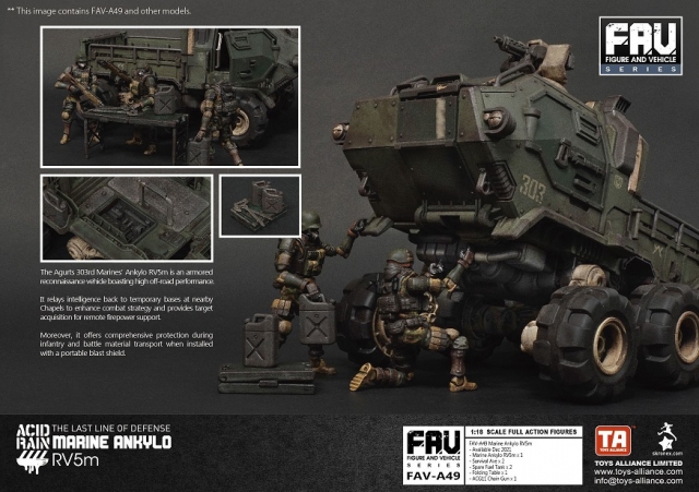 FAV-AP49 Marine Ankylo RV5m 1:18 Scale | Acid Rain FAV