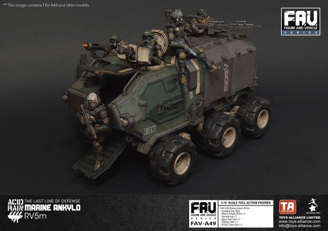 FAV-AP49 Marine Ankylo RV5m 1:18 Scale | Acid Rain FAV