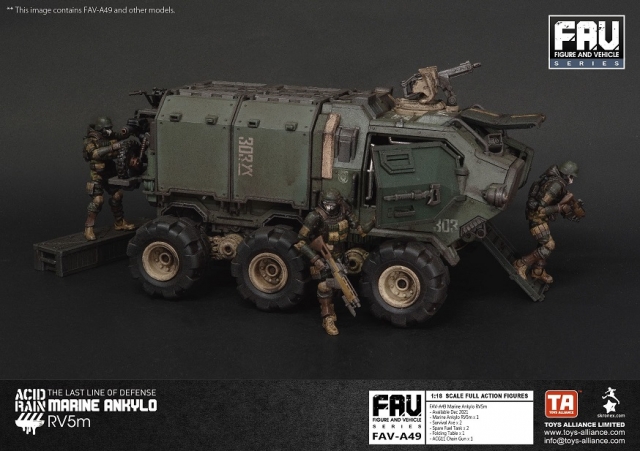 FAV-AP49 Marine Ankylo RV5m 1:18 Scale | Acid Rain FAV