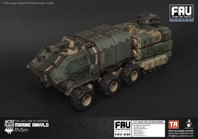 FAV-AP49 Marine Ankylo RV5m 1:18 Scale | Acid Rain FAV