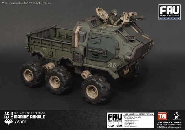 FAV-AP49 Marine Ankylo RV5m 1:18 Scale | Acid Rain FAV