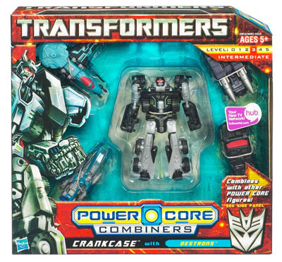 Crankcase with Destrons Commander 5-Pack | Transformers Generations Power Core Combiners