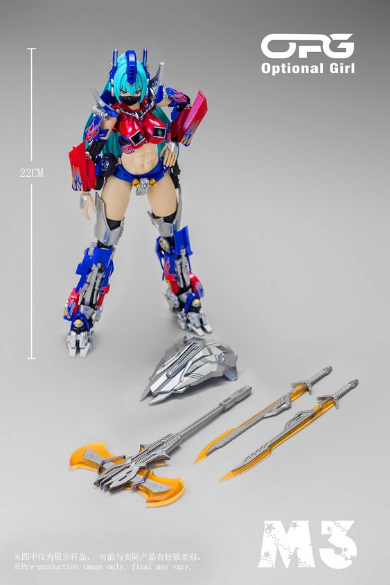 OPG-01 Optional Girl M3 Version | Alien Attack | Upgrade Kit
