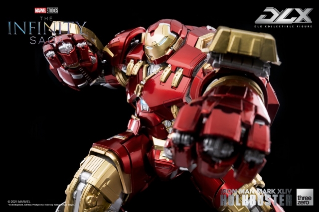 Iron Man Mark 44 Hulkbuster The Infinity Saga Collectible Figure | Marvel Avengers: Age Of Ultron | threezero