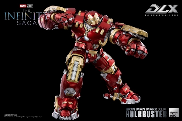 Iron Man Mark 44 Hulkbuster The Infinity Saga Collectible Figure | Marvel Avengers: Age Of Ultron | threezero