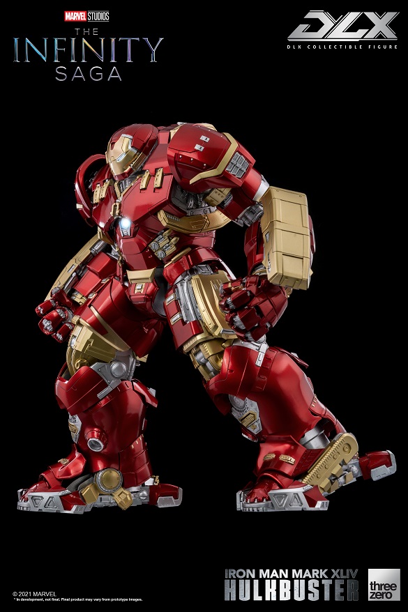 Iron Man Mark 44 Hulkbuster The Infinity Saga Collectible Figure | Marvel Avengers: Age Of Ultron | threezero