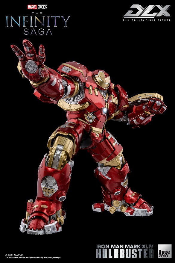 Iron Man Mark 44 Hulkbuster The Infinity Saga Collectible Figure | Marvel Avengers: Age Of Ultron | threezero
