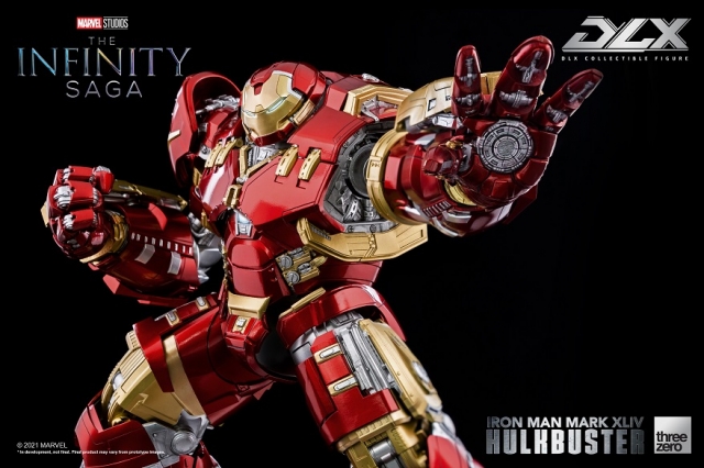 Iron Man Mark 44 Hulkbuster The Infinity Saga Collectible Figure | Marvel Avengers: Age Of Ultron | threezero