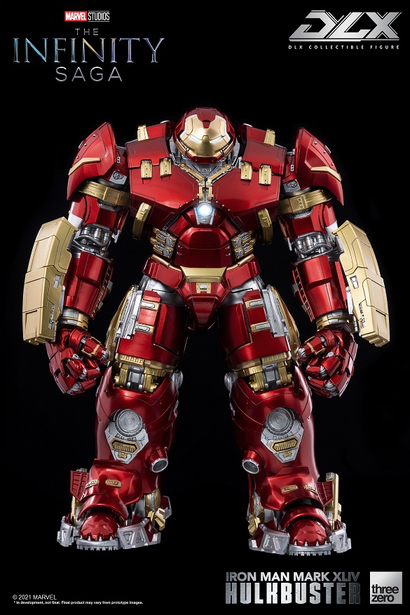 Iron Man Mark 44 Hulkbuster The Infinity Saga Collectible Figure | Marvel Avengers: Age Of Ultron | threezero