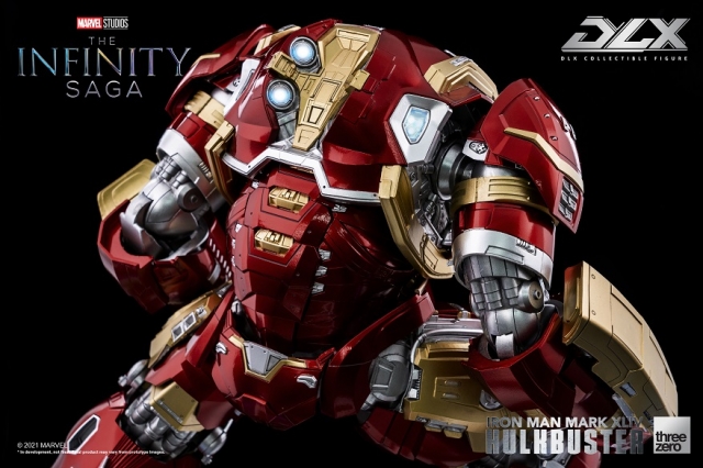 Iron Man Mark 44 Hulkbuster The Infinity Saga Collectible Figure | Marvel Avengers: Age Of Ultron | threezero