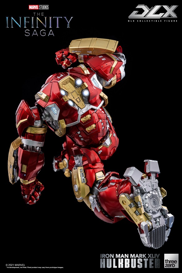 Iron Man Mark 44 Hulkbuster The Infinity Saga Collectible Figure | Marvel Avengers: Age Of Ultron | threezero