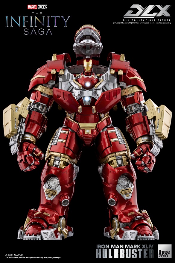 Iron Man Mark 44 Hulkbuster The Infinity Saga Collectible Figure | Marvel Avengers: Age Of Ultron | threezero