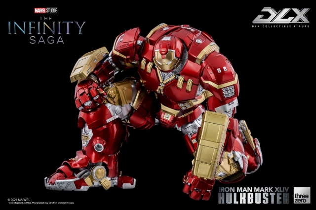 Iron Man Mark 44 Hulkbuster The Infinity Saga Collectible Figure | Marvel Avengers: Age Of Ultron | threezero