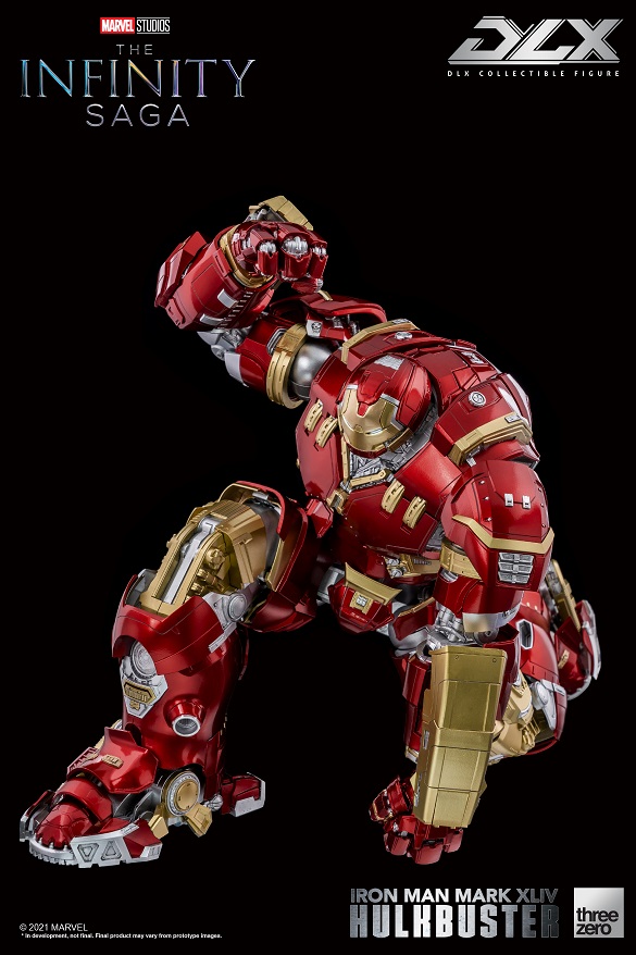 Iron Man Mark 44 Hulkbuster The Infinity Saga Collectible Figure | Marvel Avengers: Age Of Ultron | threezero