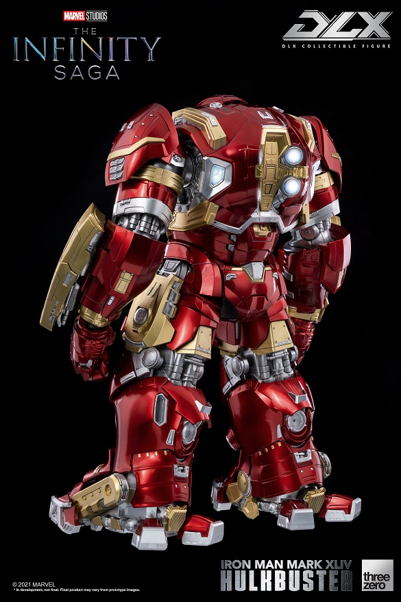 Iron Man Mark 44 Hulkbuster The Infinity Saga Collectible Figure | Marvel Avengers: Age Of Ultron | threezero