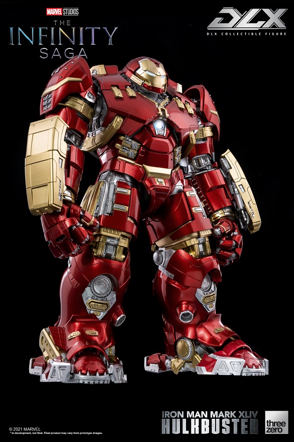 Iron Man Mark 44 Hulkbuster The Infinity Saga Collectible Figure | Marvel Avengers: Age Of Ultron | threezero