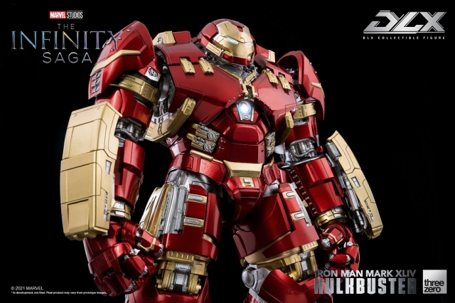 Iron Man Mark 44 Hulkbuster The Infinity Saga Collectible Figure | Marvel Avengers: Age Of Ultron | threezero