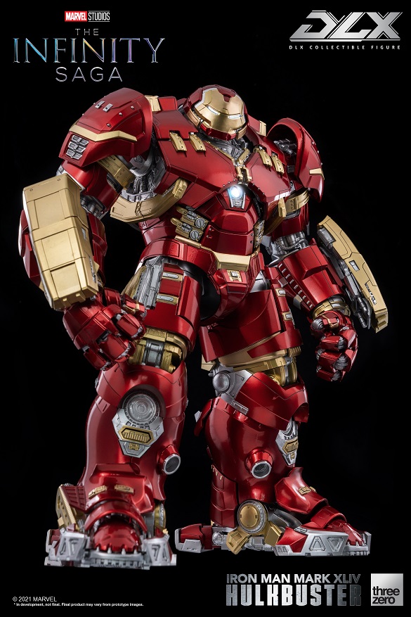 Iron Man Mark 44 Hulkbuster The Infinity Saga Collectible Figure | Marvel Avengers: Age Of Ultron | threezero