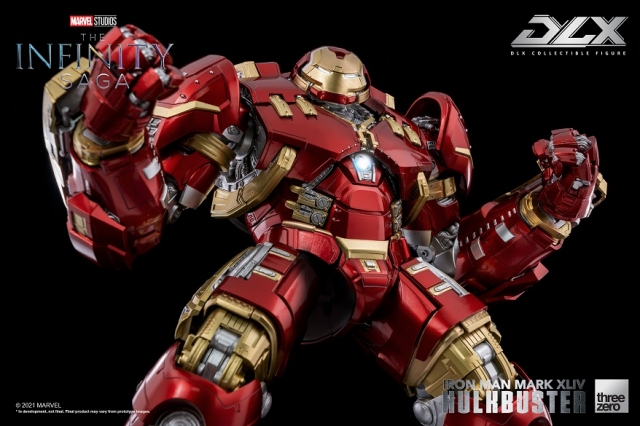 Iron Man Mark 44 Hulkbuster The Infinity Saga Collectible Figure | Marvel Avengers: Age Of Ultron | threezero