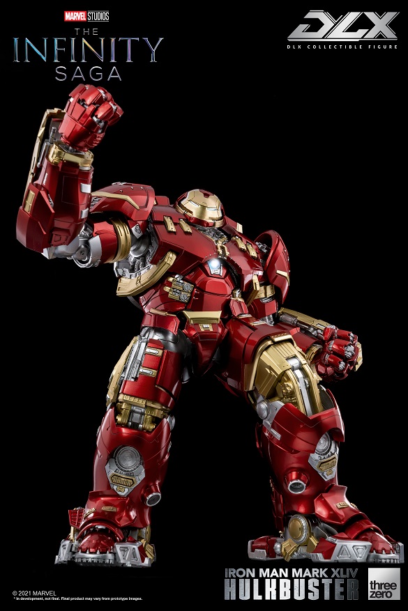 Iron Man Mark 44 Hulkbuster The Infinity Saga Collectible Figure | Marvel Avengers: Age Of Ultron | threezero