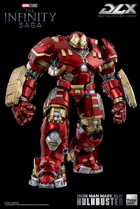 Iron Man Mark 44 Hulkbuster The Infinity Saga Collectible Figure | Marvel Avengers: Age Of Ultron | threezero