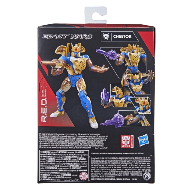 Beast Wars Cheetor 6-Inch Scale | R.E.D. [Robot Enhanced Design] | Transformers Generations