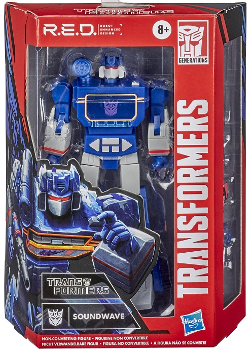 G1 Soundwave 6-Inch Scale | R.E.D. [Robot Enhanced Design] | Transformers Generations