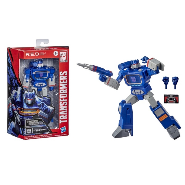 G1 Soundwave 6-Inch Scale | R.E.D. [Robot Enhanced Design] | Transformers Generations