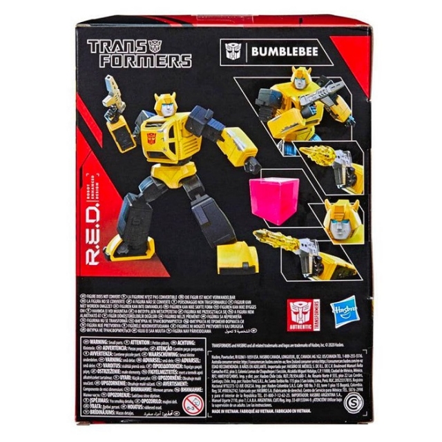 G1 Bumblebee 6-Inch Scale | R.E.D. [Robot Enhanced Design] | Transformers Generations