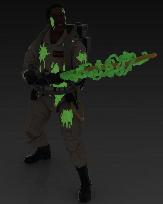 Winston Zeddemore Slimed Version 6-Inch Scale | Ghostbusters Plasma Series
