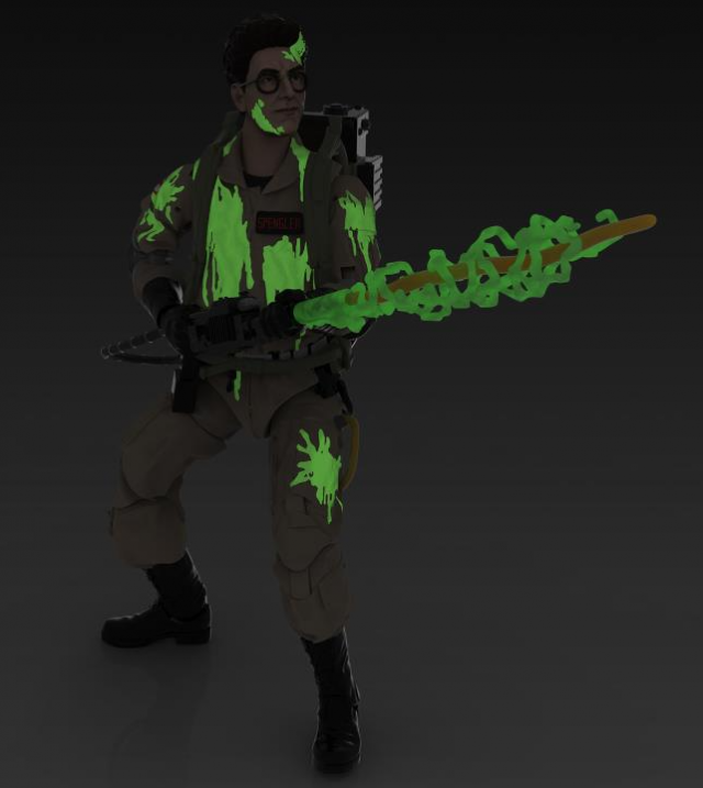 Egon Spengler Slimed Version 6-Inch Scale | Ghostbusters Plasma Series