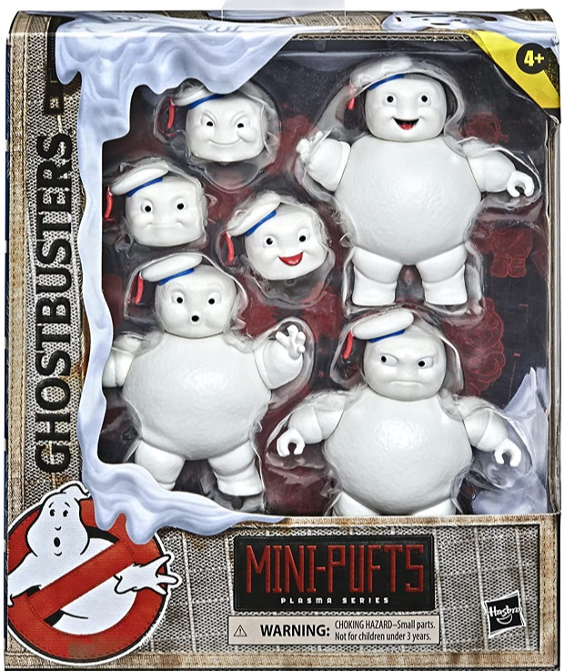 Mini Stay Puft Marshmallow Man Set of 3 | Ghostbusters: Afterlife | Ghostbusters Plasma Series