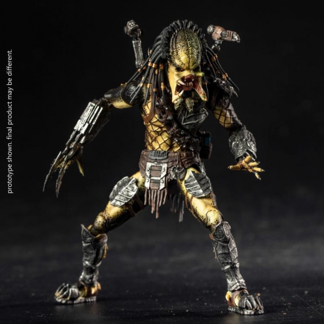 Wolf Predator Unmasked Version 1:18 Scale | Alien Vs Predator: Requiem | Hiya Toys