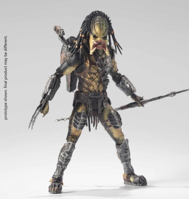 Wolf Predator Unmasked Version 1:18 Scale | Alien Vs Predator: Requiem | Hiya Toys