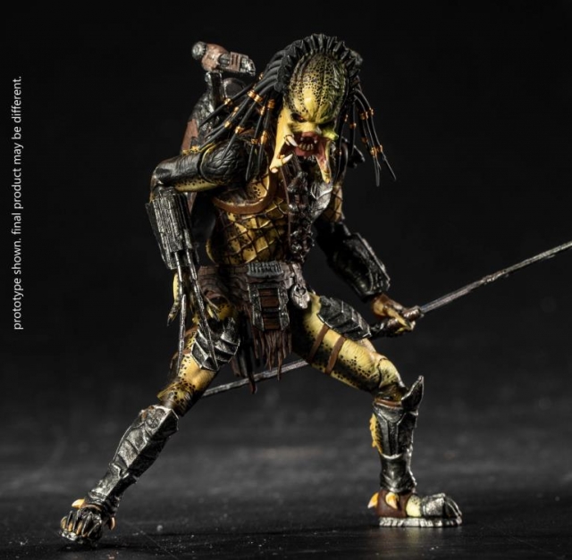 Wolf Predator Unmasked Version 1:18 Scale | Alien Vs Predator: Requiem | Hiya Toys