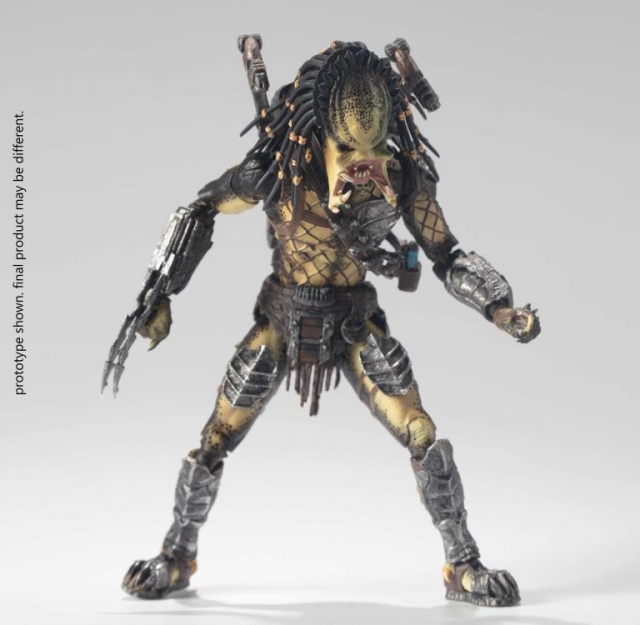 Wolf Predator Unmasked Version 1:18 Scale | Alien Vs Predator: Requiem | Hiya Toys