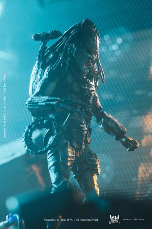 Wolf Predator Unmasked Version 1:18 Scale | Alien Vs Predator: Requiem | Hiya Toys