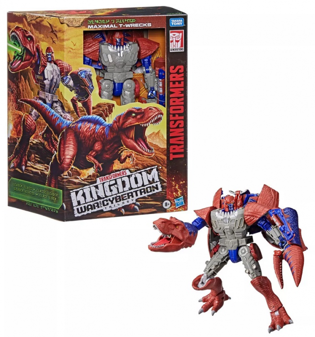 WFC-K37 Maximal T-Wrecks Leader Class | Transformers Generations War for Cybertron Kingdom Chapter