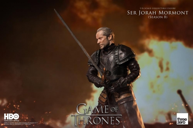 Ser Jorah Mormont 1:6 Scale Figure | Game Of Thrones Season 8 | Threezero