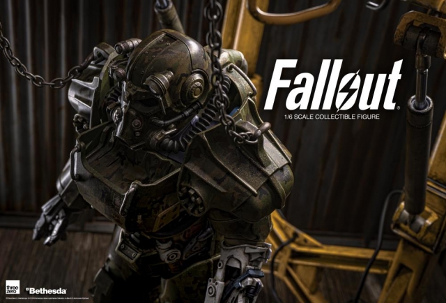 T-60 Power Armor Camouflage 1:6 Scale | Fallout | Threezero